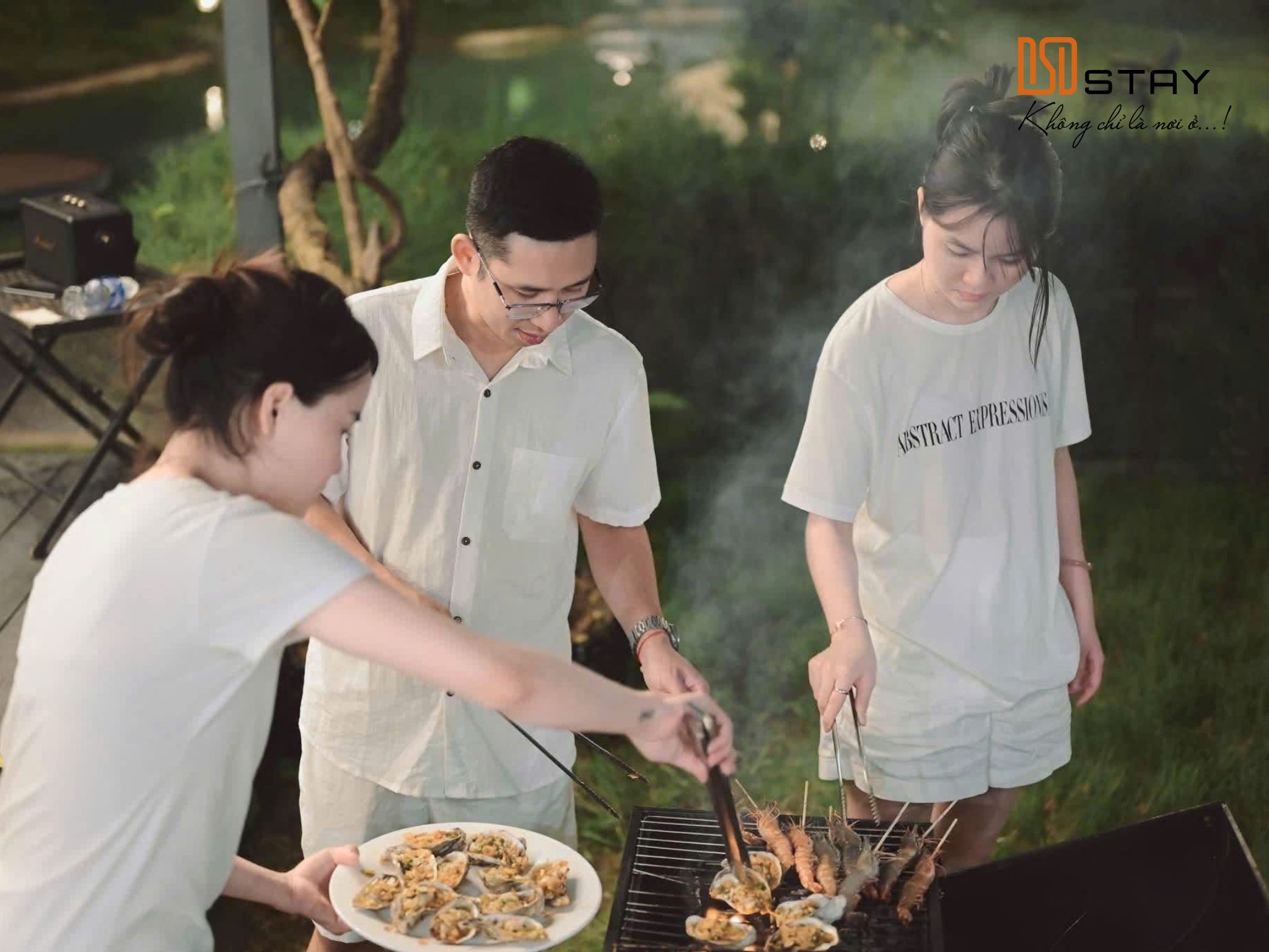 Family BBQ Party Tại DSD Stay